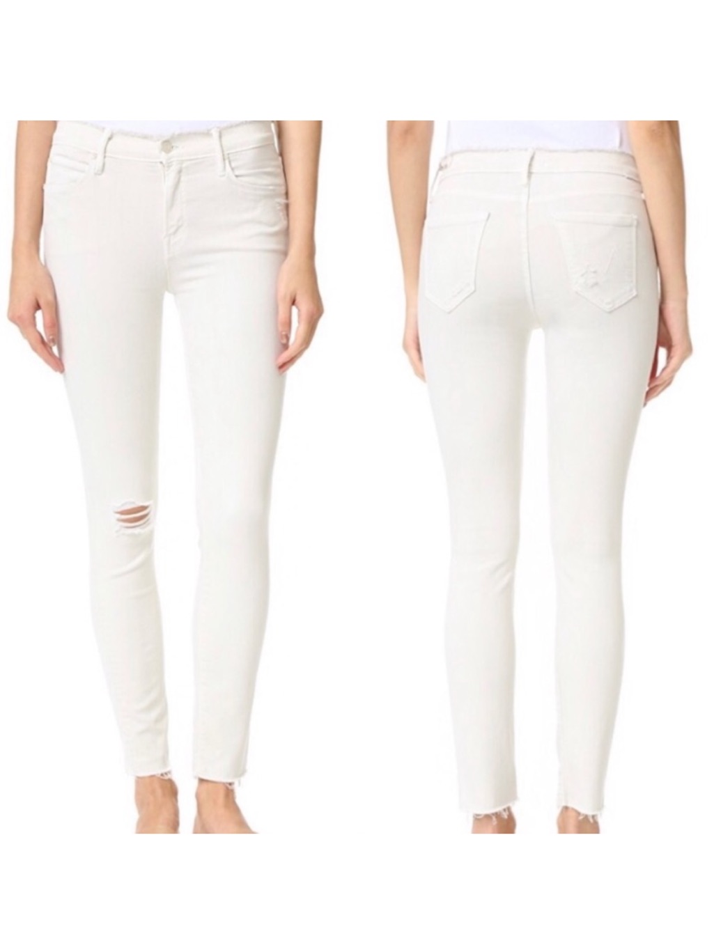 Mother Denim The Charmer Skinny Jeans In Sexy Just Walked Into Town Sz 26